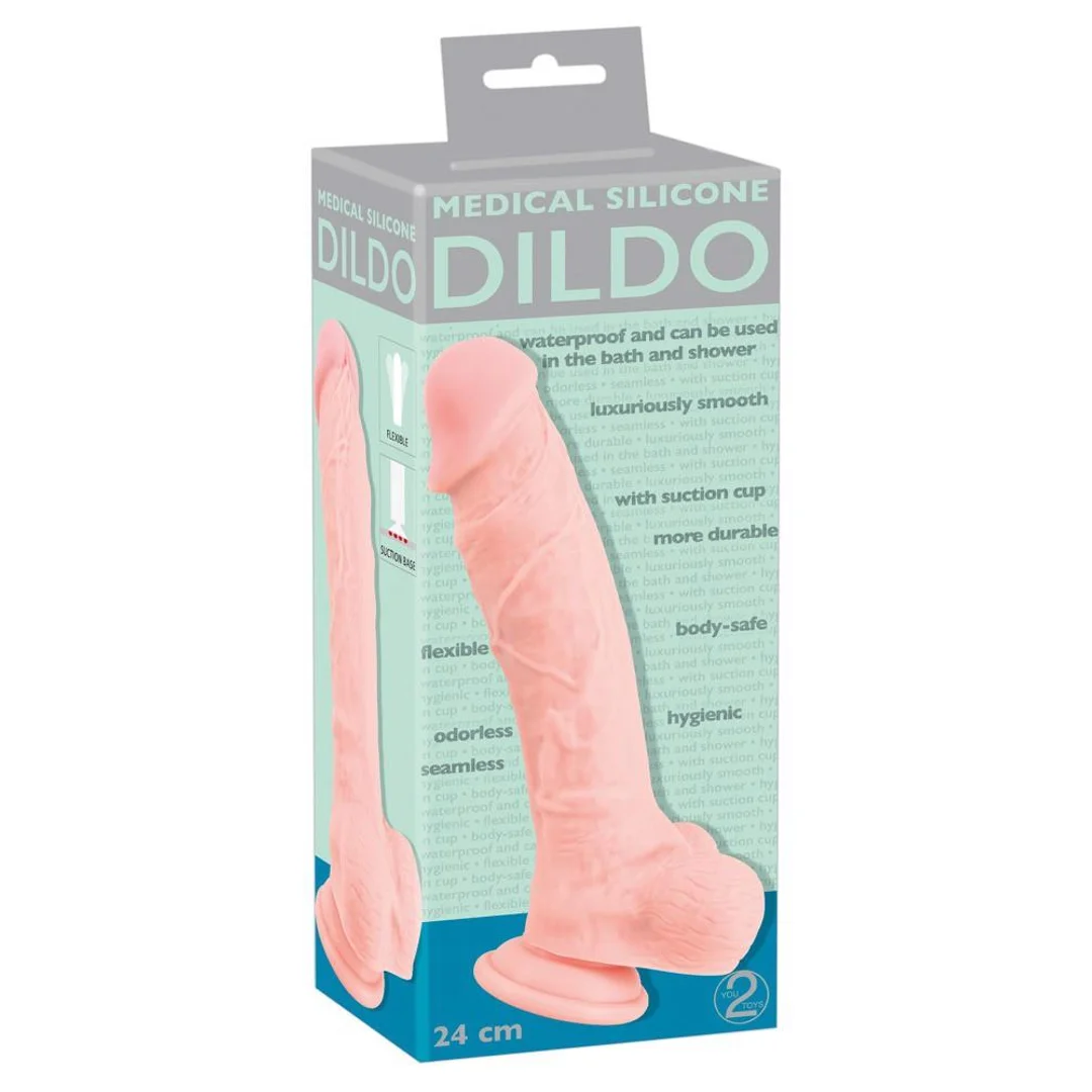 Medical Silicone Dildo 24 cm