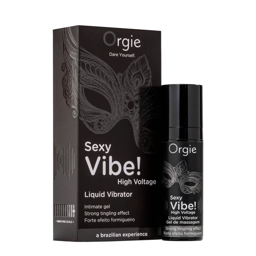 Żel-SEXY VIBE! HIGH VOLTAGE - LIQUID VIBRATOR - 15 ML