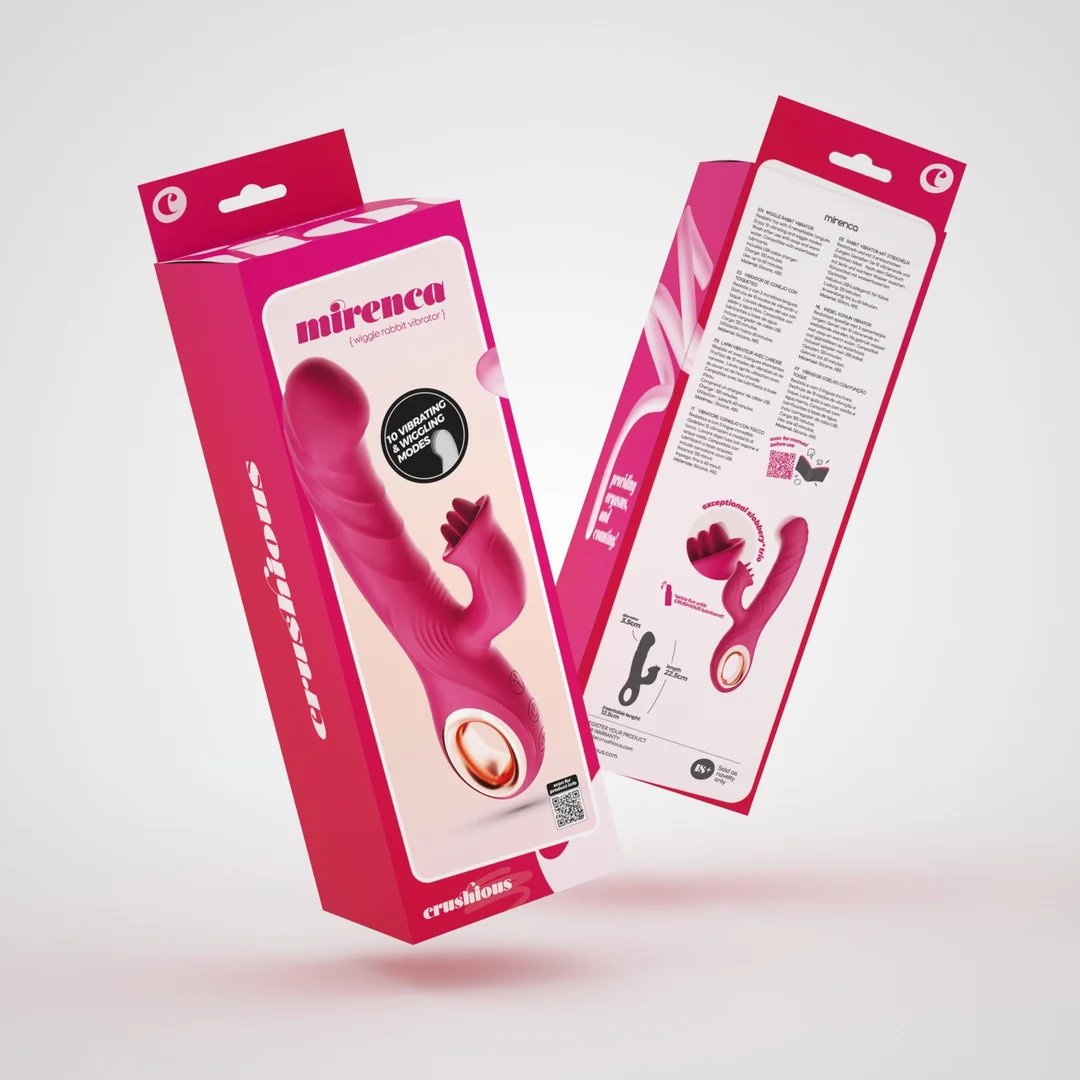 CRUSHIOUS MIRENCA WIGGLE RABBIT VIBRATOR — zdjęcie 10