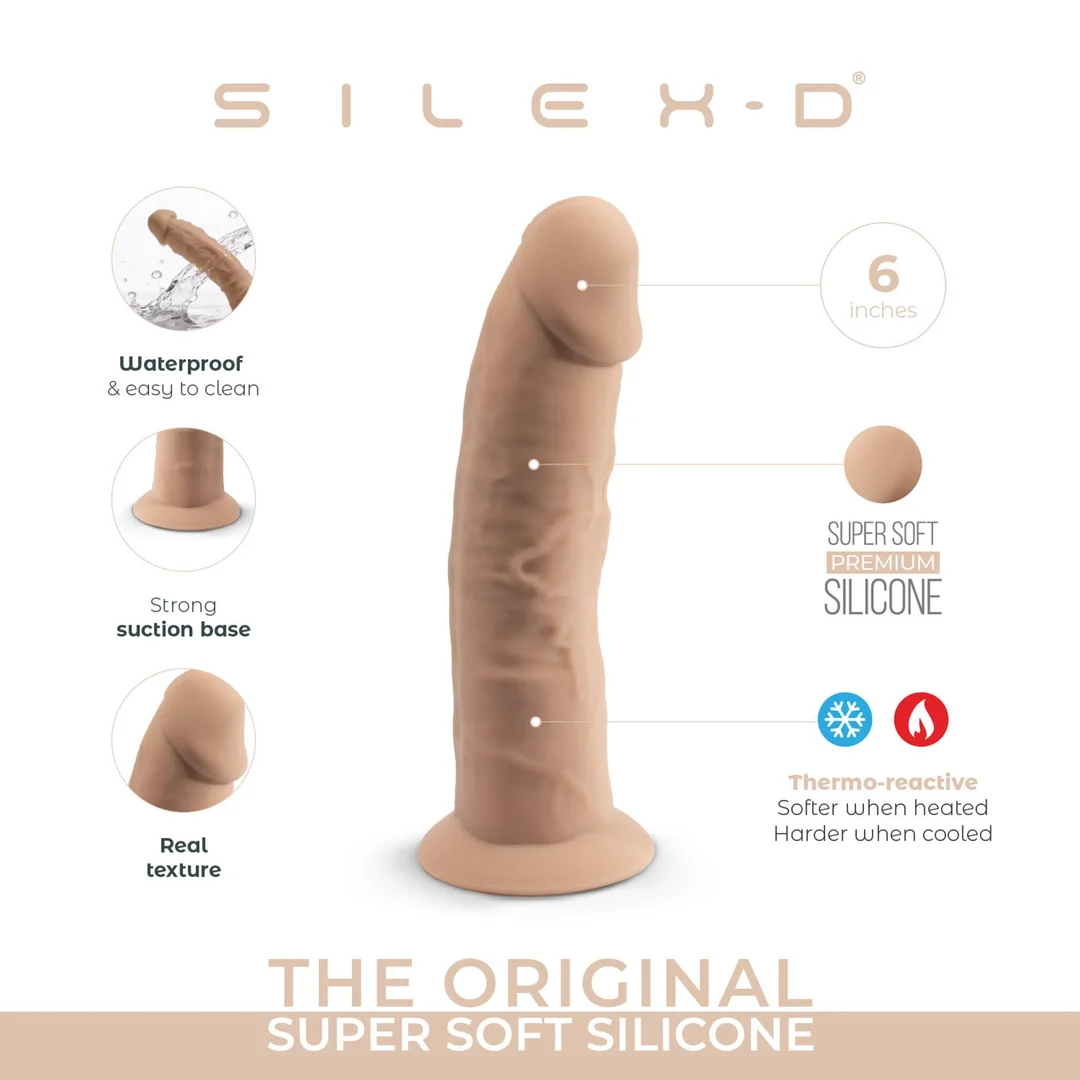 Dildo-SD.Model 2 ( 6"" ) Flesh — zdjęcie 8