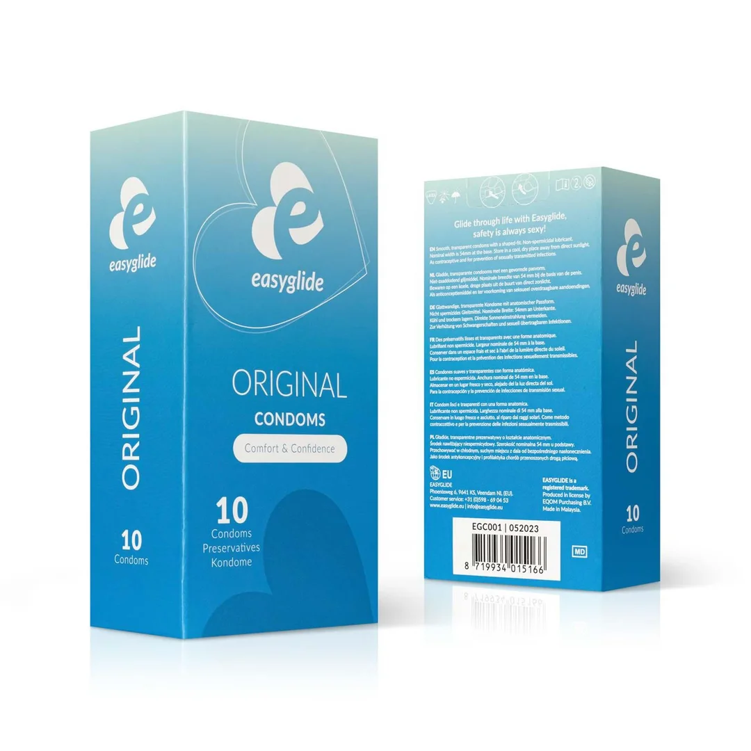 EasyGlide - Original Condoms 10 pcs — zdjęcie 2