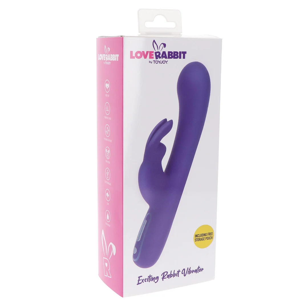 Exciting Rabbit Vibrator Purple — zdjęcie 2