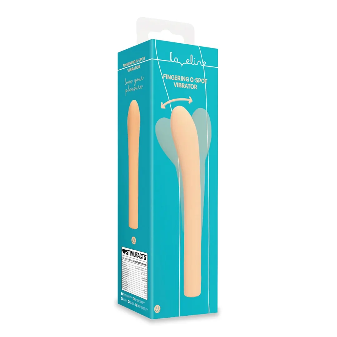 Fingering G-Spot Vibrator - Peach Fuzz — zdjęcie 2