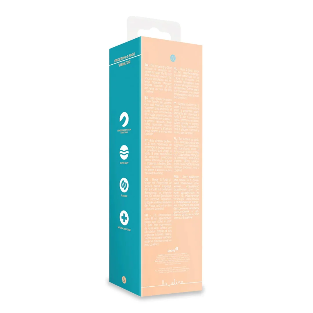Fingering G-Spot Vibrator - Peach Fuzz — zdjęcie 3
