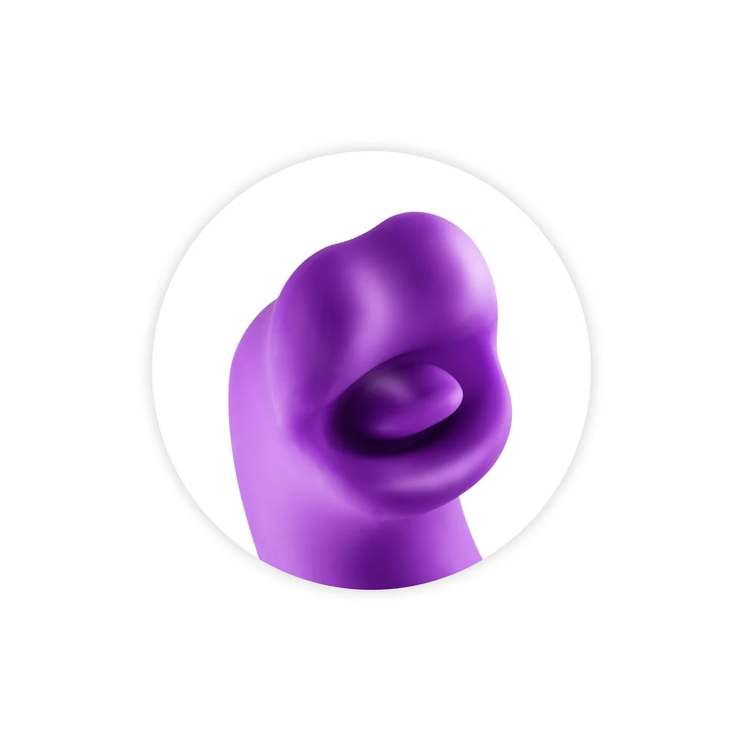 Kissy 3-in-1 Rabbit Vibrator purple — zdjęcie 3