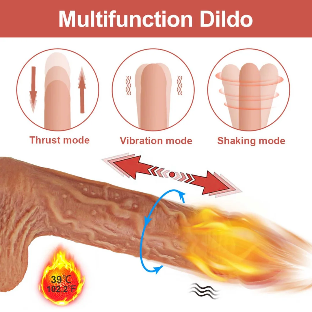 Lovesecret Premium Realistic Vibrator App Function — zdjęcie 15