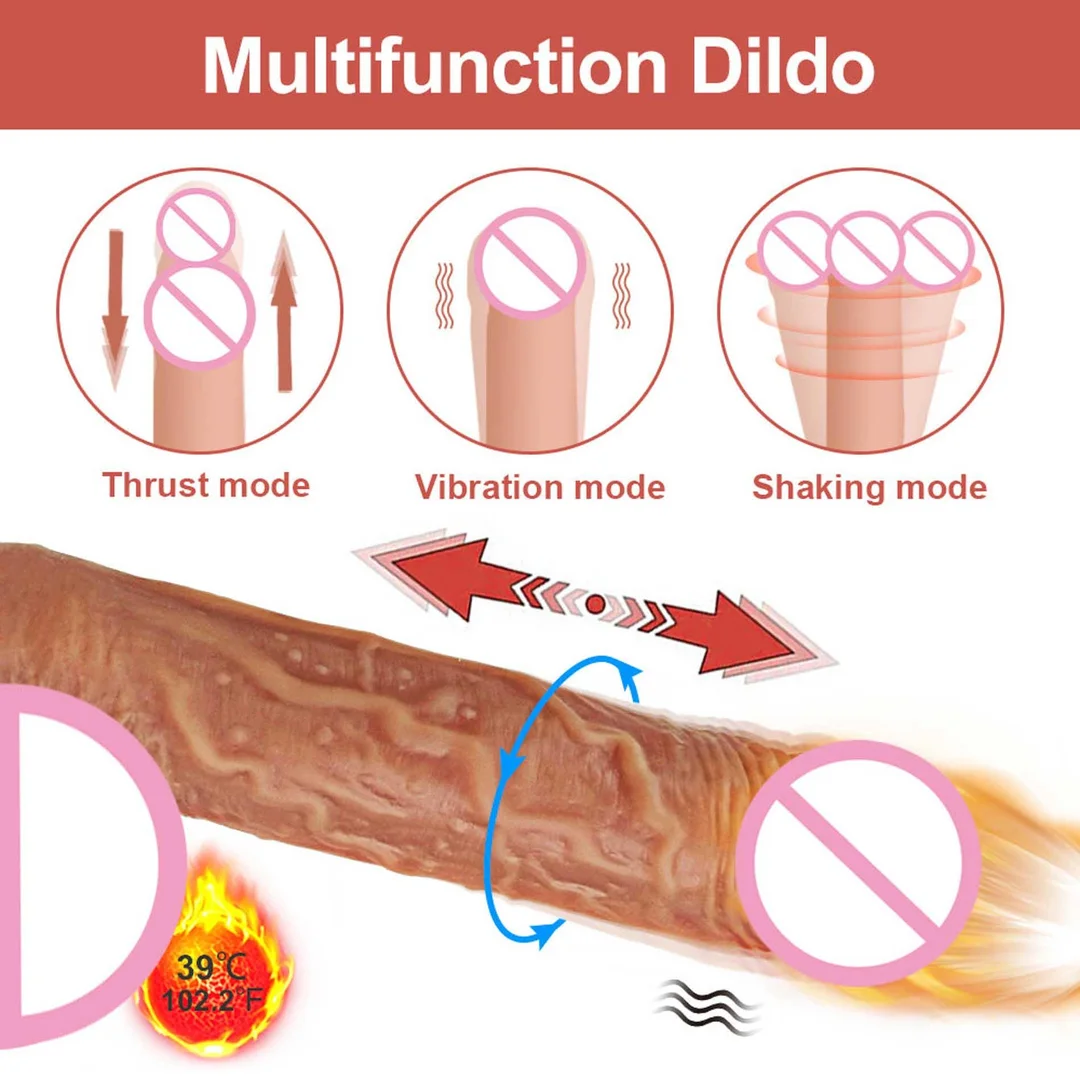 Lovesecret Premium Realistic Vibrator App Function — zdjęcie 8