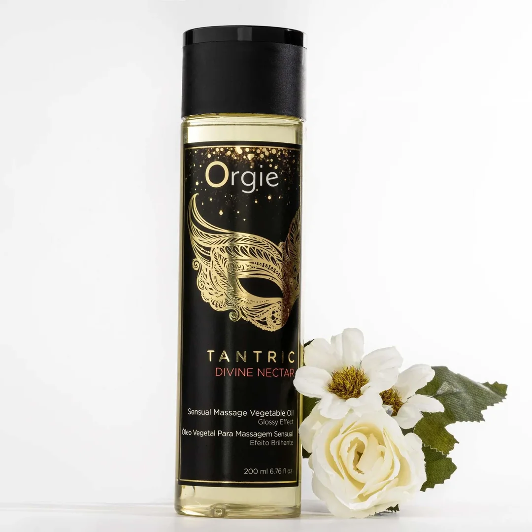 Orgie - Sexy Therapy Sensual Massage Oil Fruity Floral Divinie Nectar 200 ml — zdjęcie 2