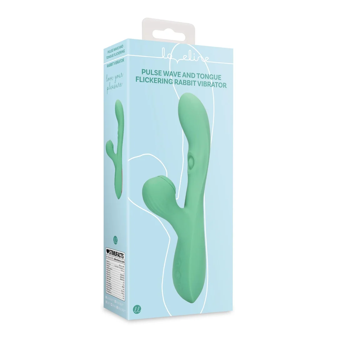 Pulse Wave and Tongue Flickering Rabbit Vibrator — zdjęcie 2