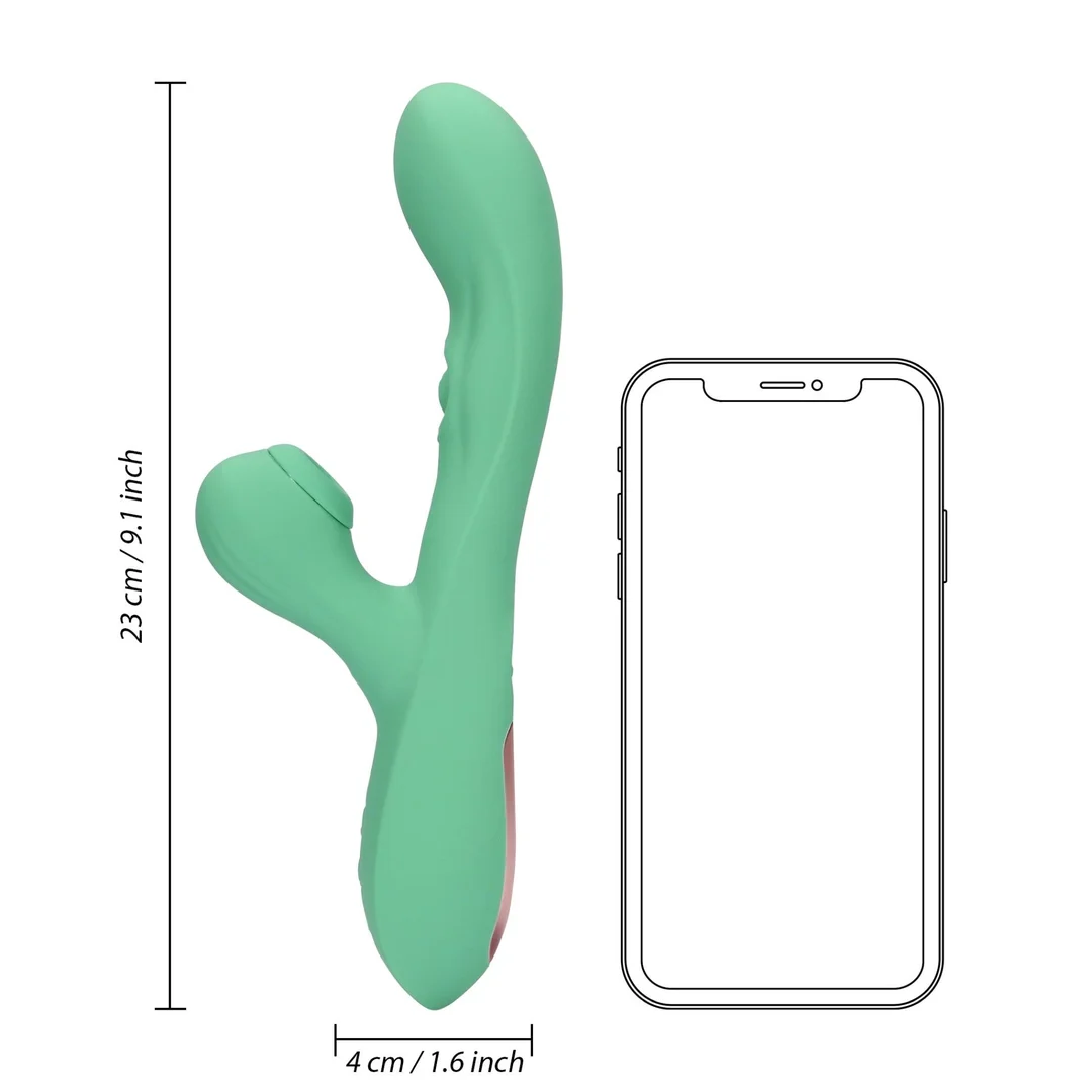Pulse Wave and Tongue Flickering Rabbit Vibrator — zdjęcie 11