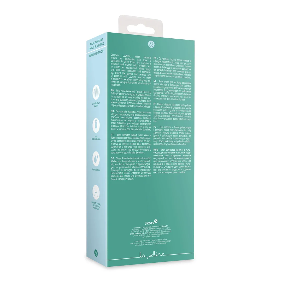 Pulse Wave and Tongue Flickering Rabbit Vibrator — zdjęcie 3
