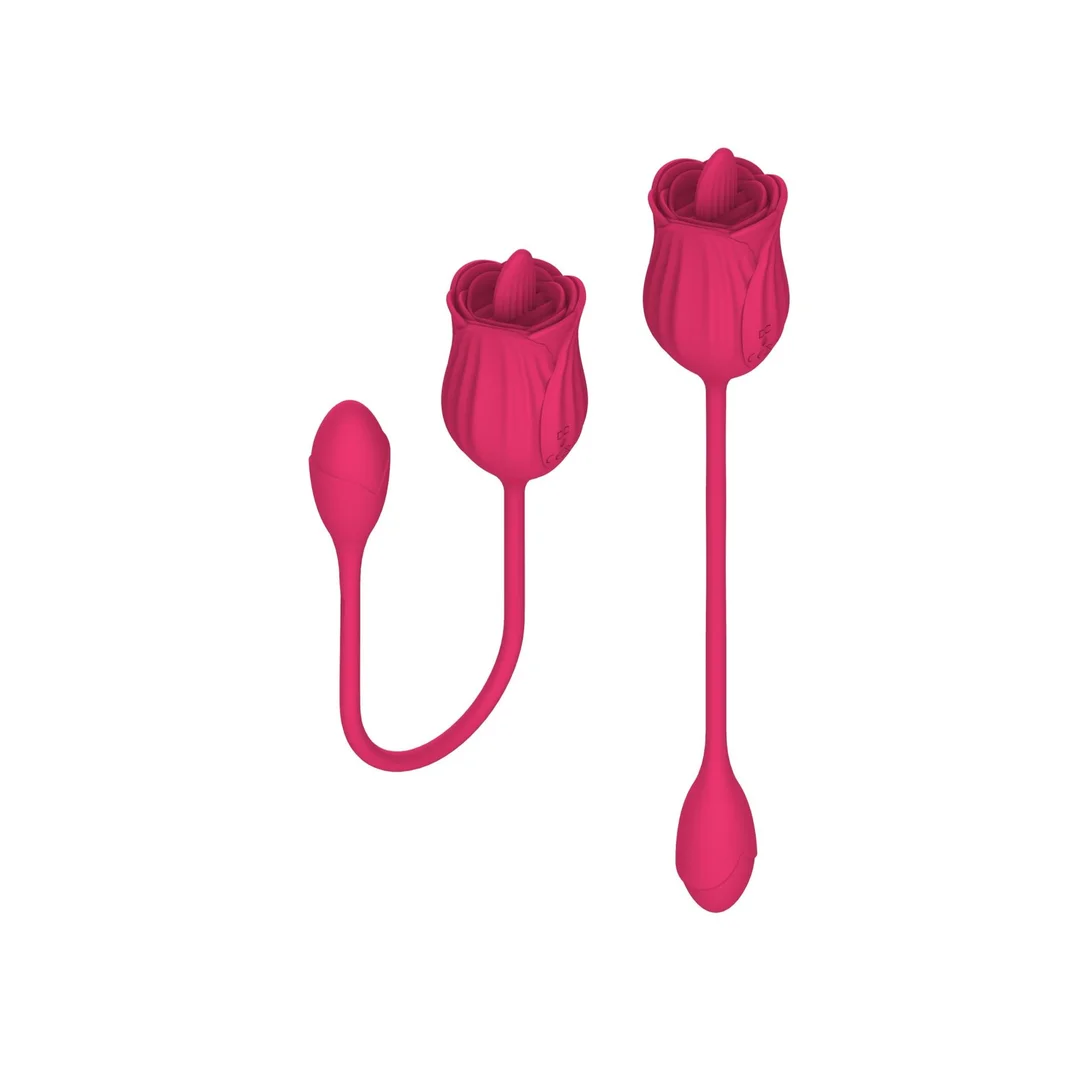 Stymulator - Licking massager with vibrating Egg USB 10 Functions — zdjęcie 6