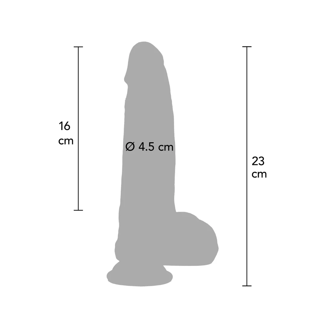 Ultra Realistic Dildo Silicone 18 cm — zdjęcie 8