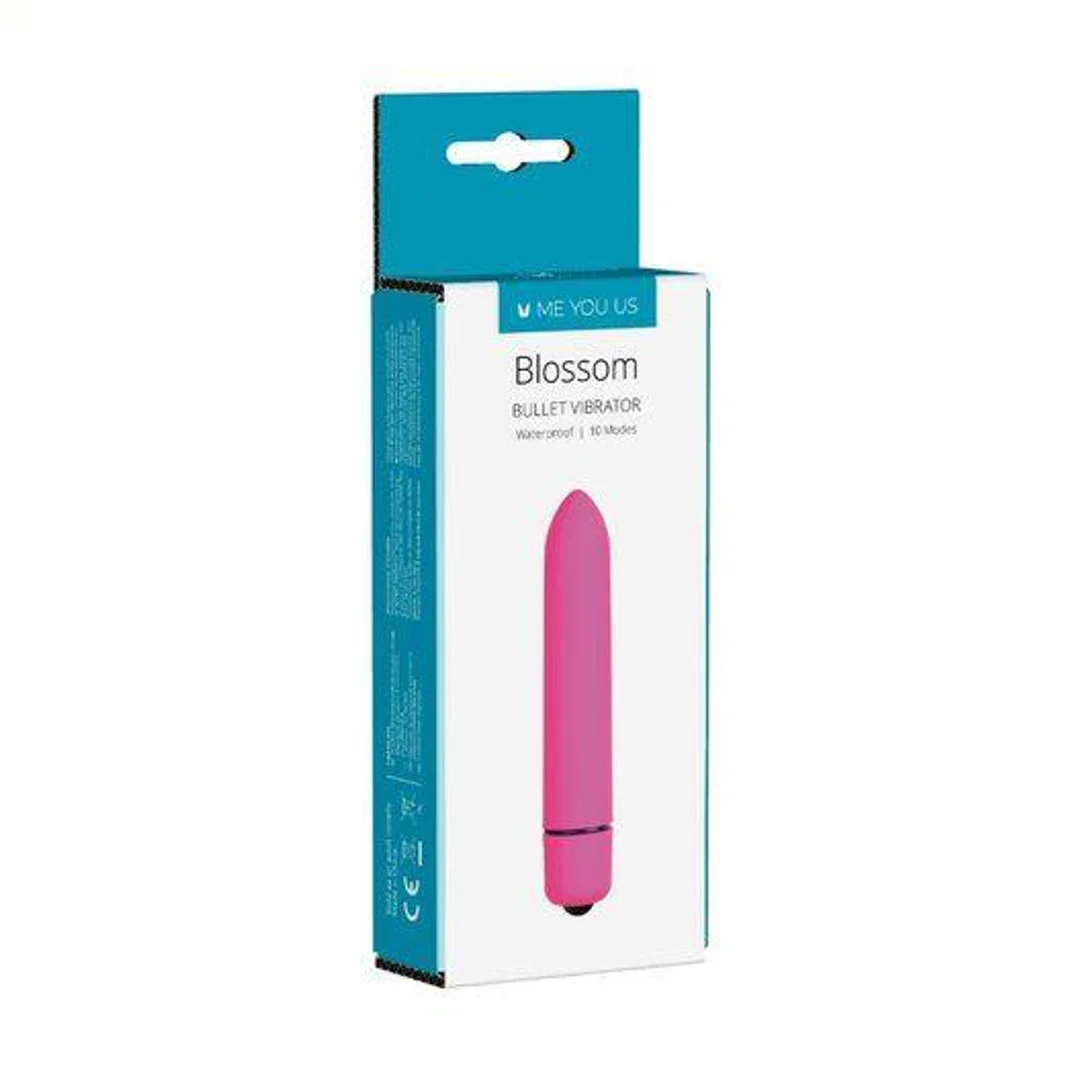 Wibrator- Me You Us Blossom 10 Mode Bullet Vibrator Pink — zdjęcie 3