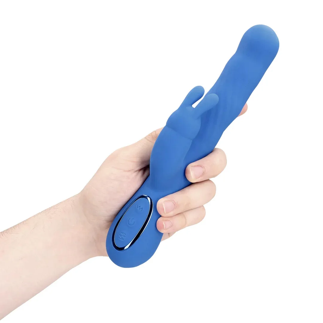 Wiggle Rabbit Vibrator - Jetset Blue — zdjęcie 8