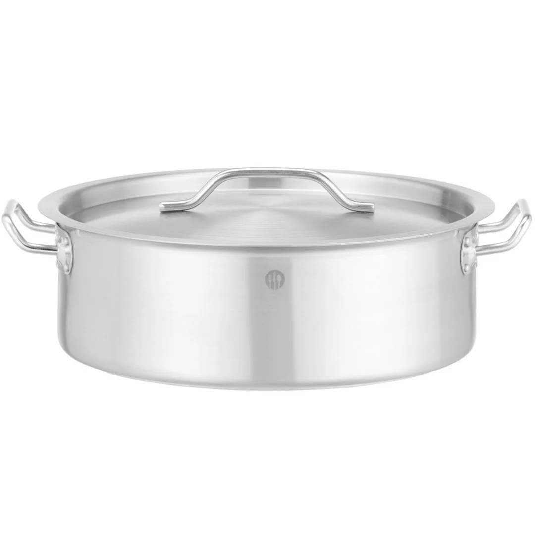 Garnek niski z pokrywką Budget Line 14.1 l śr. 360x139 mm