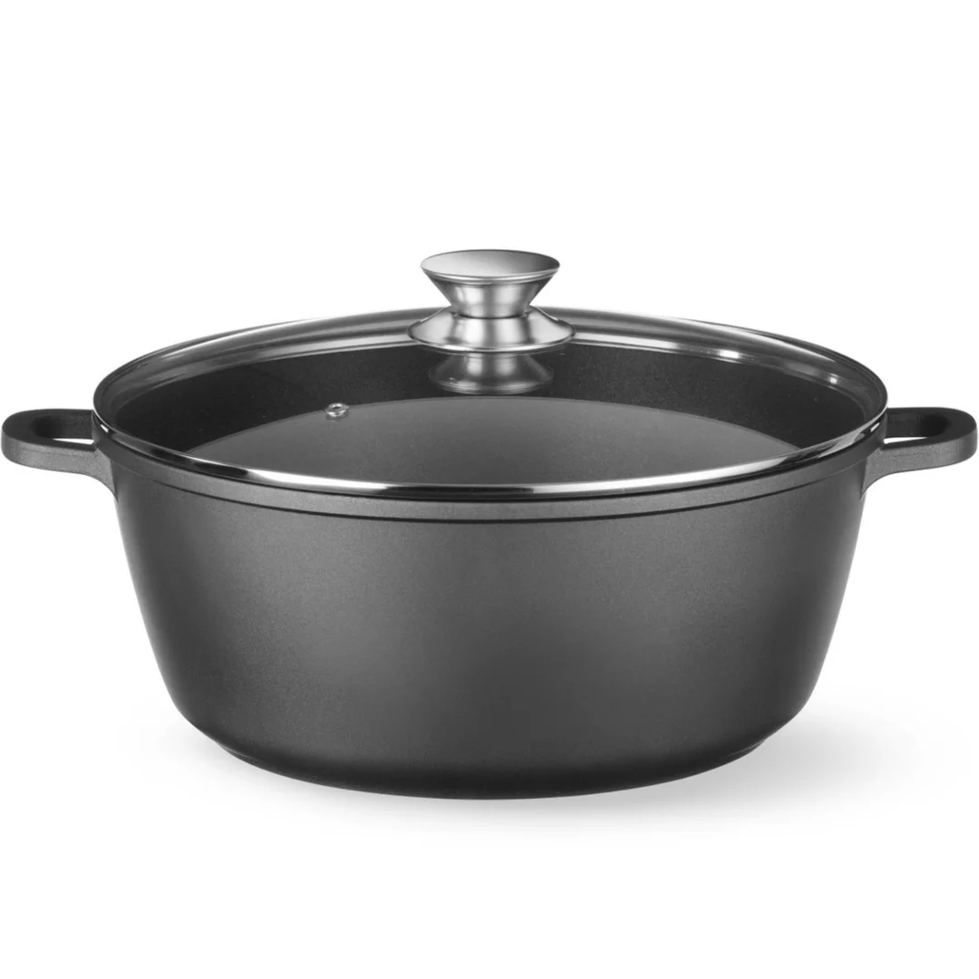 Garnek z pokrywką z powłoką nieprzywierającą 7.5 l 387x310x130 mm