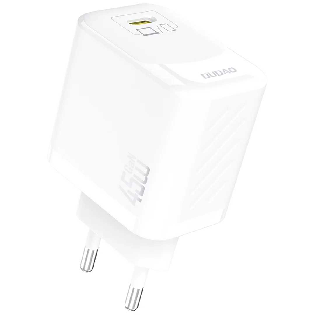 Ładowarka sieciowa A28 GaN USB-C 45W - biała