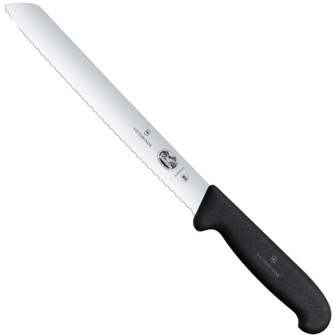 Nóż do chleba ząbkowany Fibrox dł. 210/348 mm