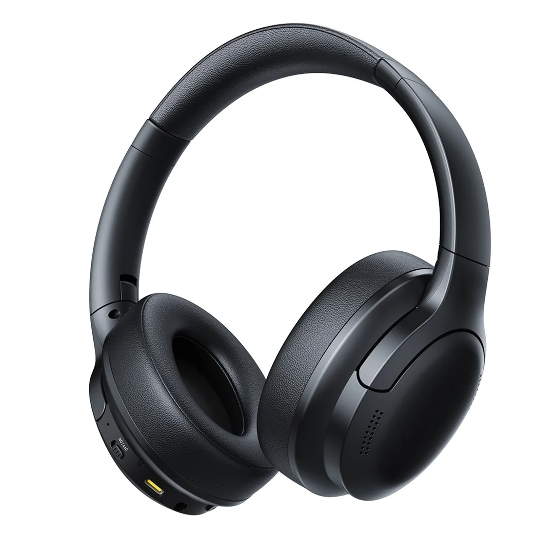 Słuchawki bezprzewodowe nauszne mocny bas Bass BH1 Bluetooth - czarne