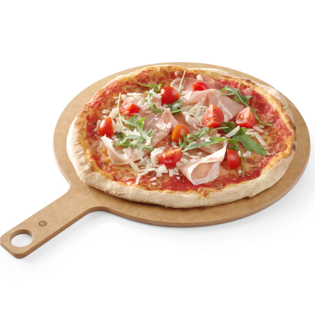 Deska do serwowania pizzy przekąsek z uchwytem śr. 406 mm — zdjęcie 3