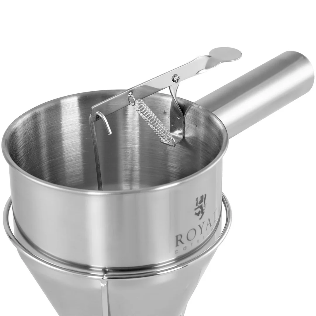 Dozownik pistolet do sosów kremów ze stali nierdzewnej dysza śr. 8 mm 1.2 l — zdjęcie 3