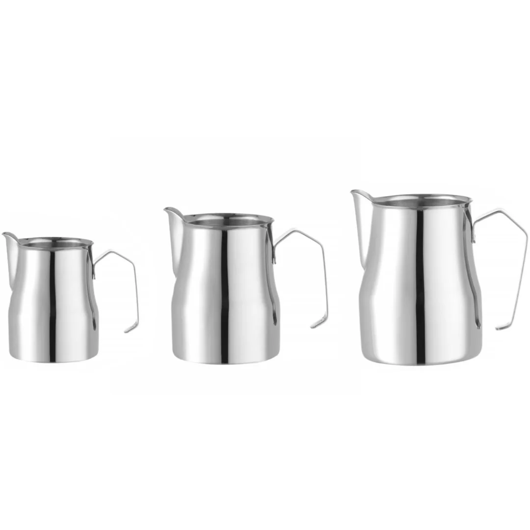 Dzbanek kubek do spieniania mleka ze stali nierdzewnej 0.7 l śr. 84 mm — zdjęcie 2