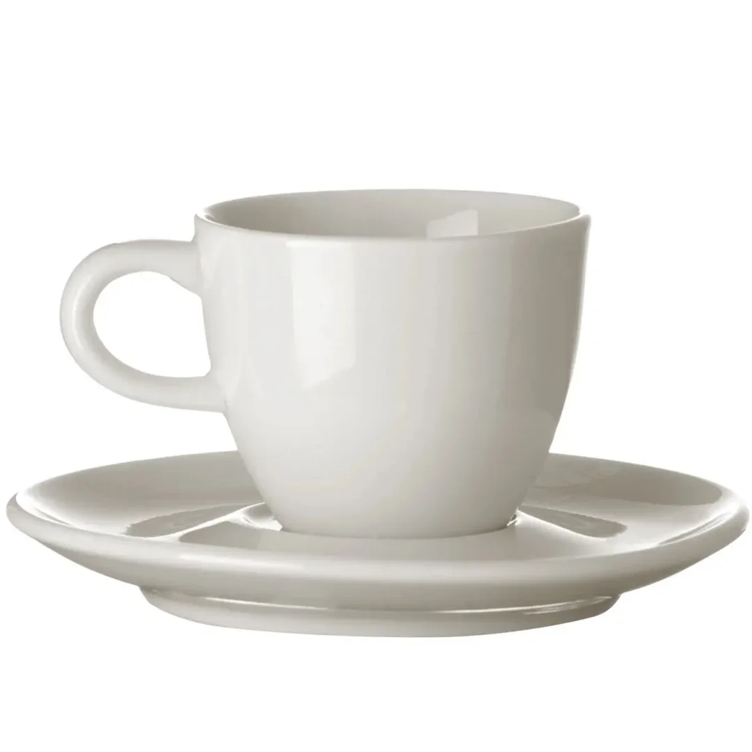 Filiżanka do kawy espresso z porcelany 80ml zestaw 6 szt. — zdjęcie 2