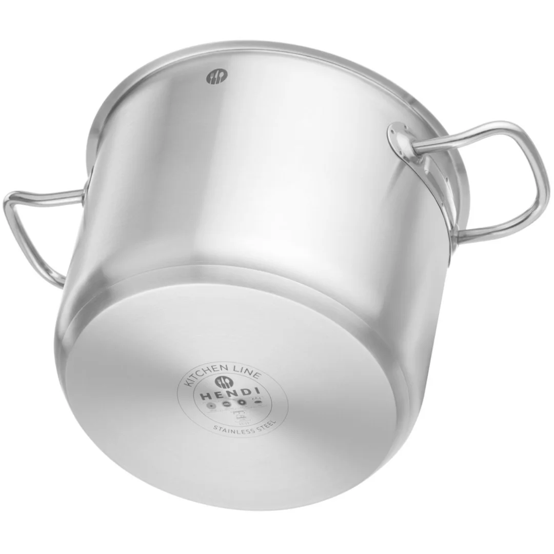 Garnek wysoki bez pokrywki Kitchen Line 5 l śr. 215x164 mm — zdjęcie 3