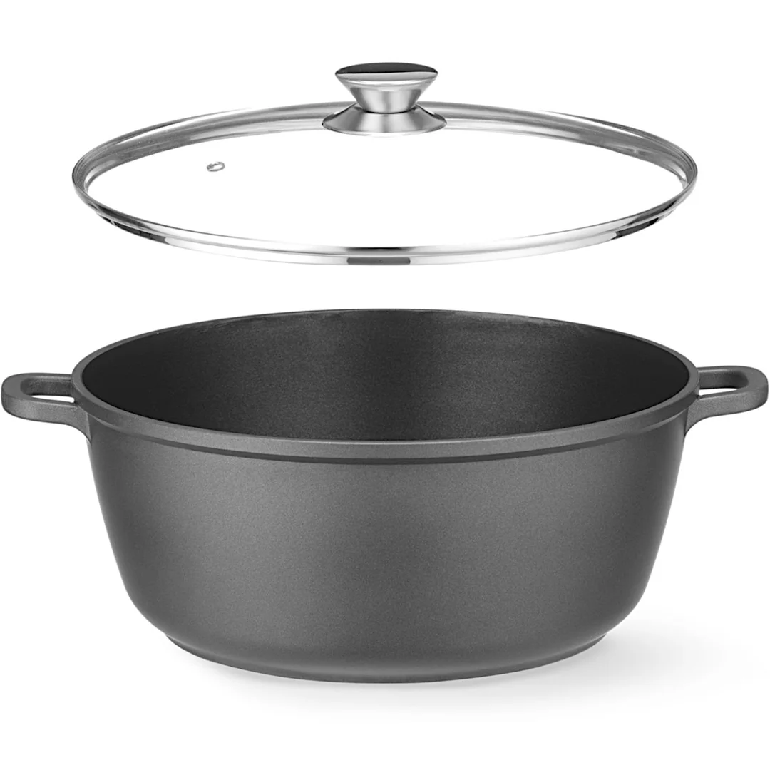Garnek z pokrywką z powłoką nieprzywierającą 7 l 367x290x122 mm — zdjęcie 2