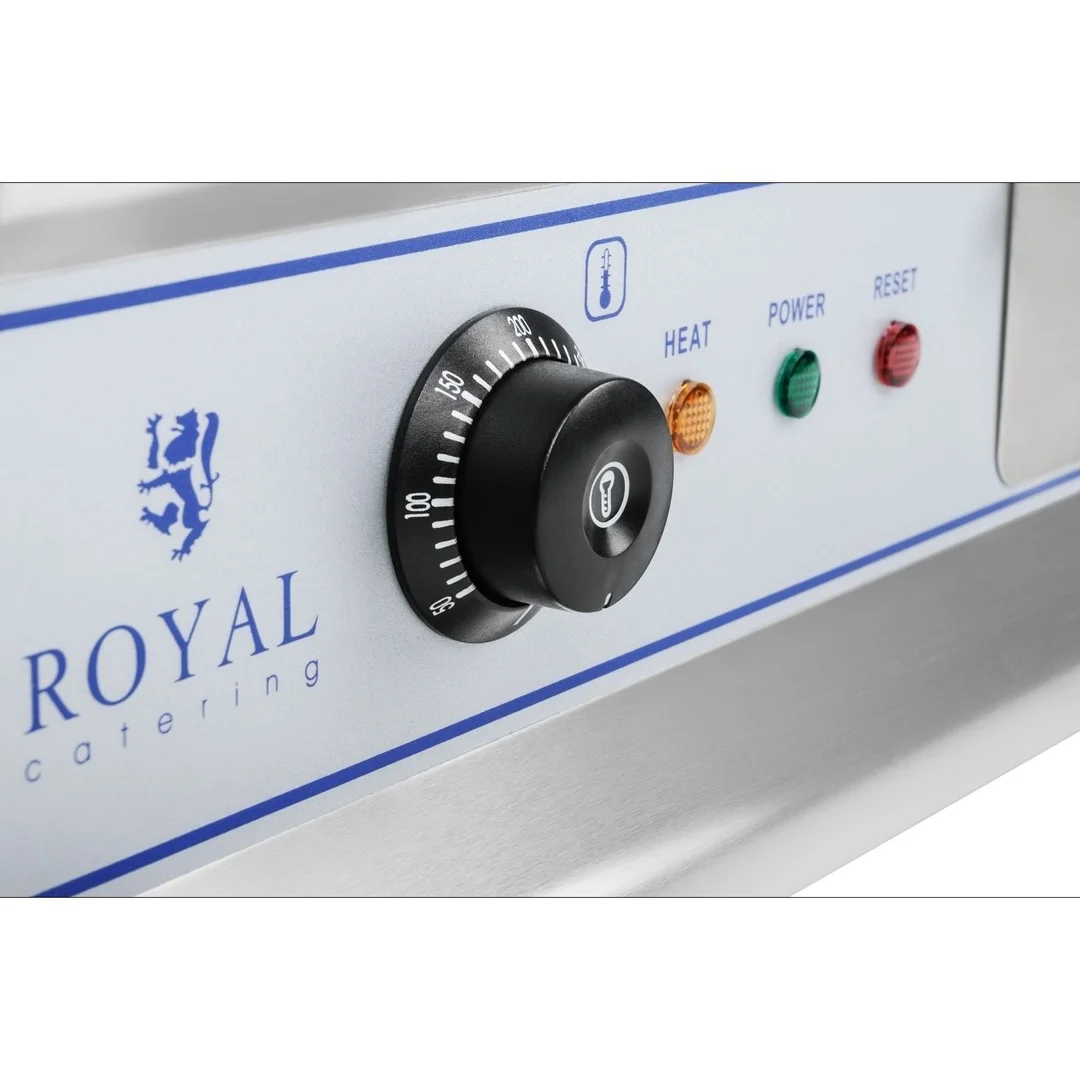 Grill podwójny duży na prąd 230V 75cm — zdjęcie 3