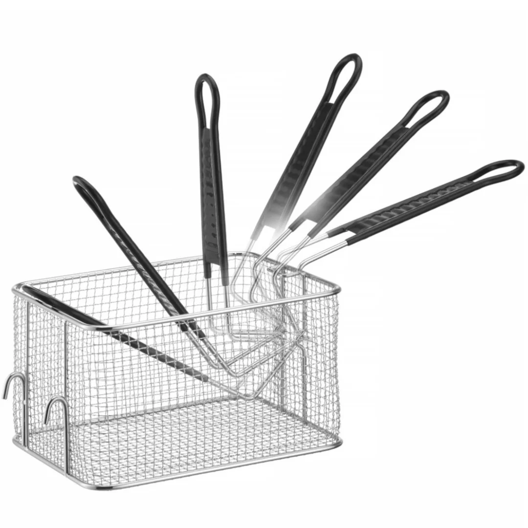 Kosz do frytkownicy elektrycznej z uchwytem 8 l 238x190x140 mm — zdjęcie 3