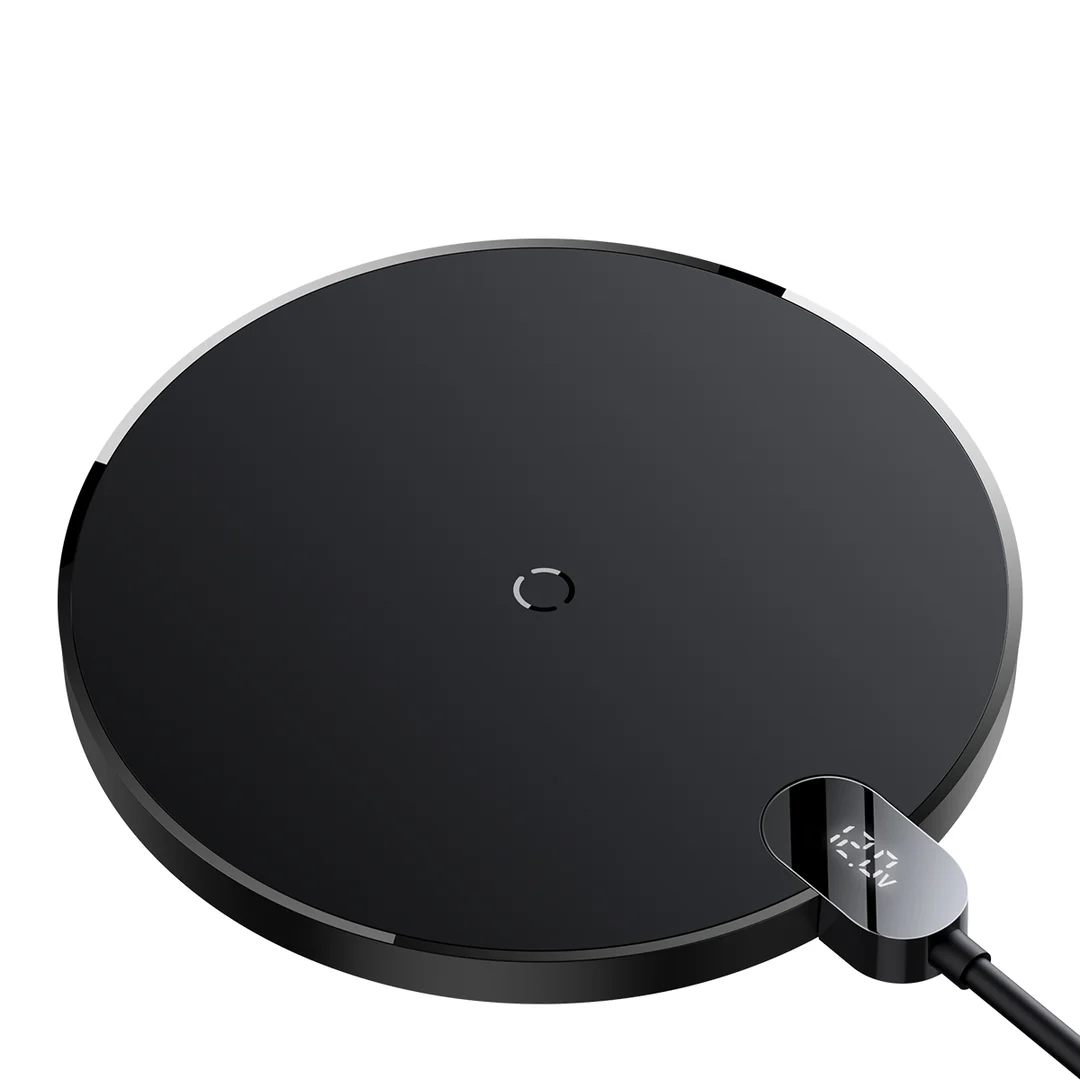 Ładowarka indukcyjna Digital LED Display Gen 2 15W USB-C - czarna