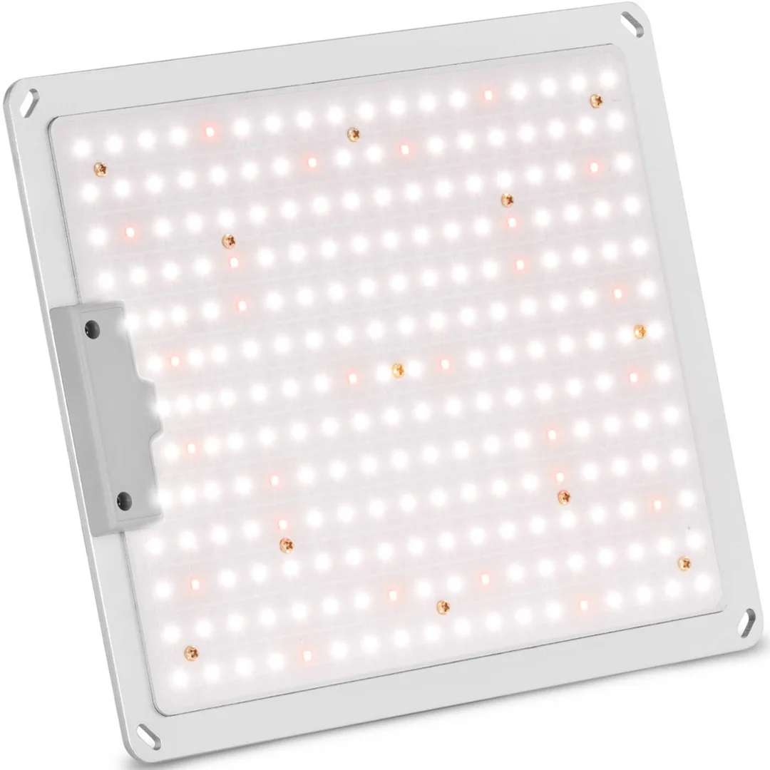 Lampa do uprawy wzrostu roślin pełne spektrum 30 x 24 cm 234 LED 110 W srebrna — zdjęcie 2
