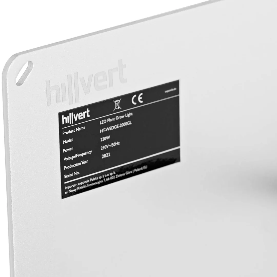 Lampa do uprawy wzrostu roślin pełne spektrum 60 x 24 cm 468 LED 220 W srebrna — zdjęcie 6