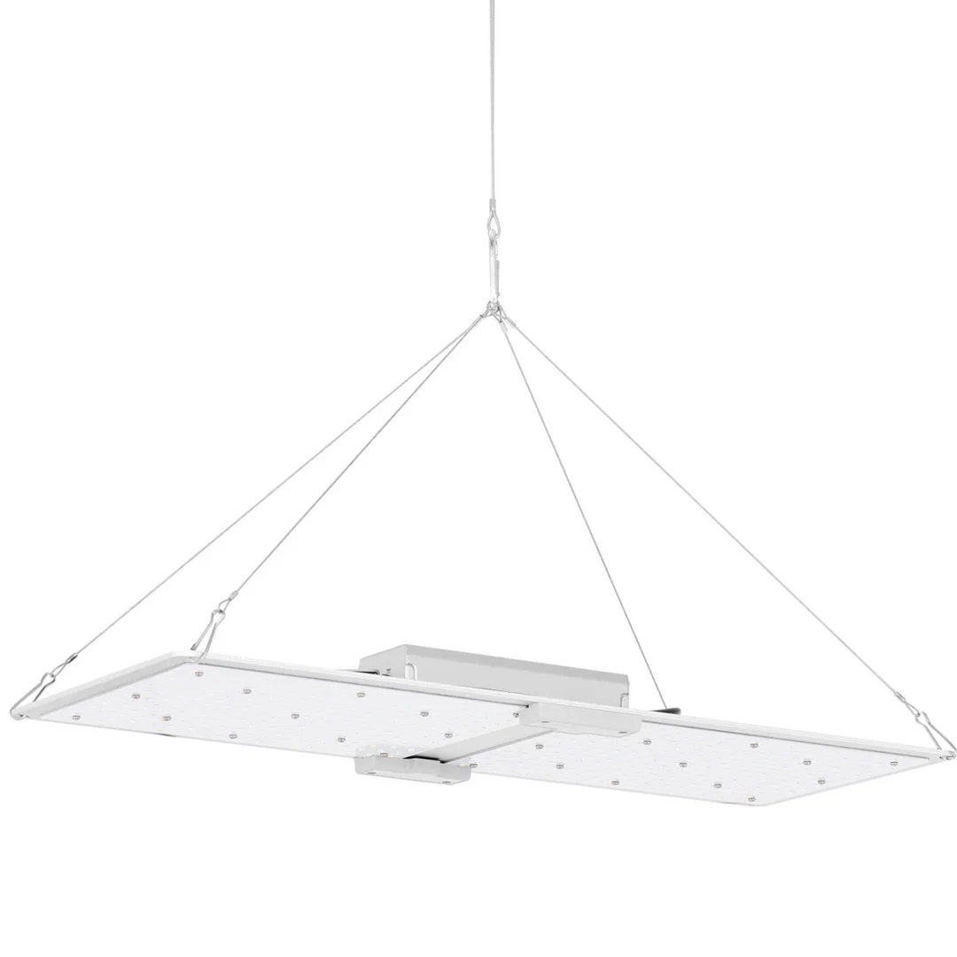 Lampa do uprawy wzrostu roślin pełne spektrum 60 x 24 cm 468 LED 220 W srebrna — zdjęcie 7