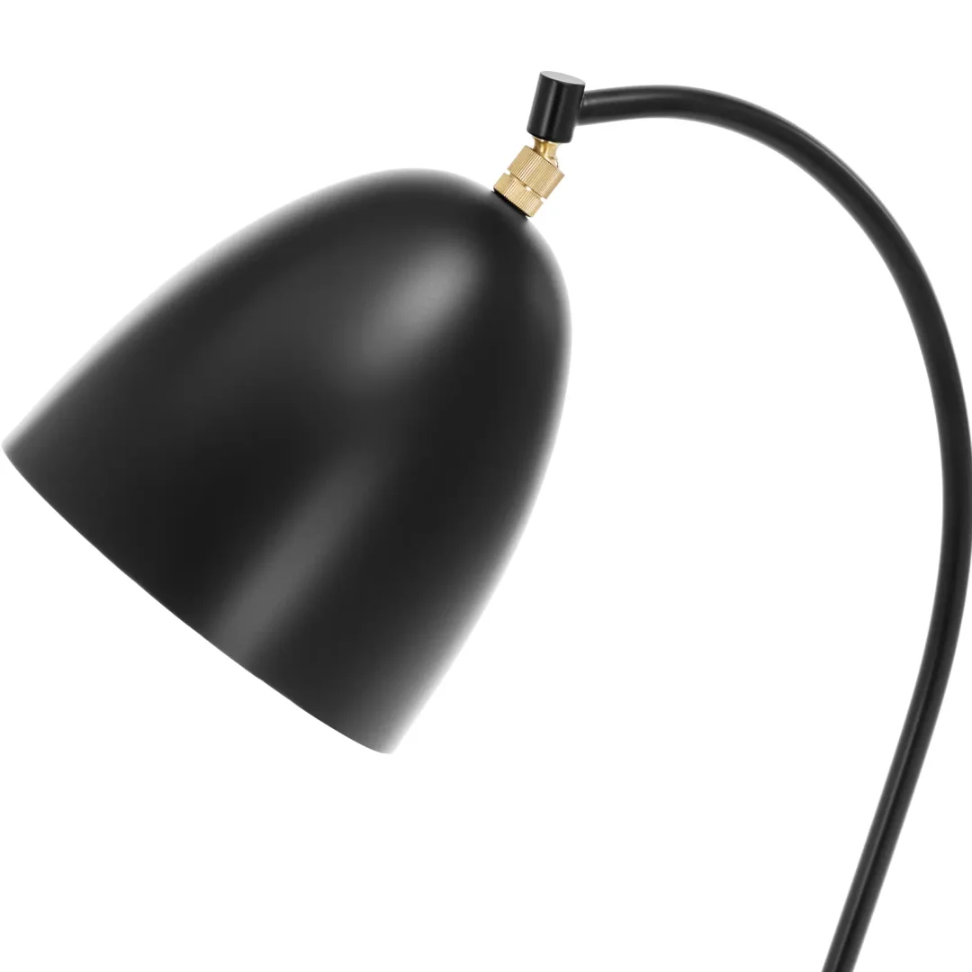 Lampa podłogowa metalowa z regulowanym kloszem E27 125 cm — zdjęcie 2