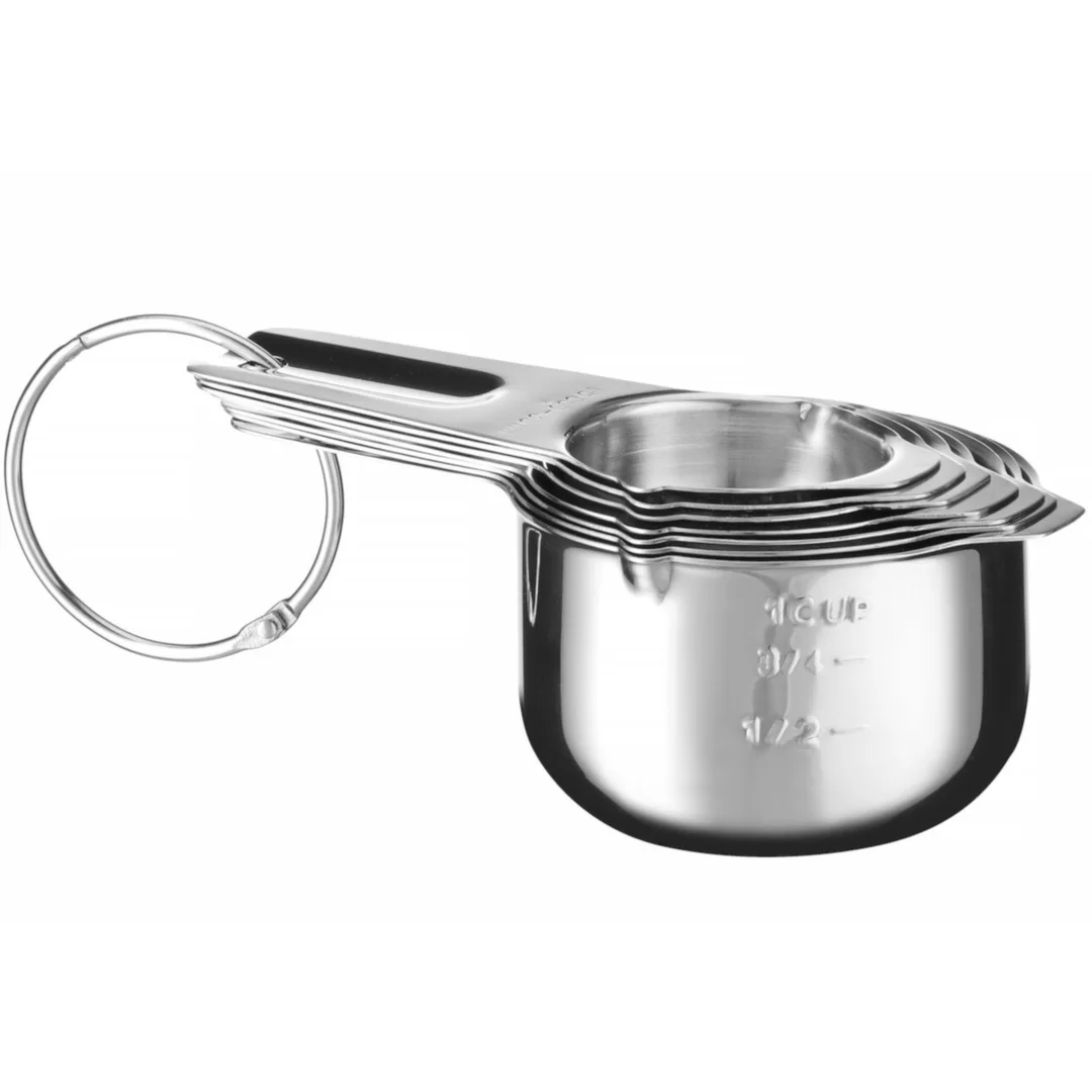 Miarka barowa kuchenna 30 / 60 / 80 / 120 / 160 / 180 / 240 ml - zestaw 7 szt. — zdjęcie 3