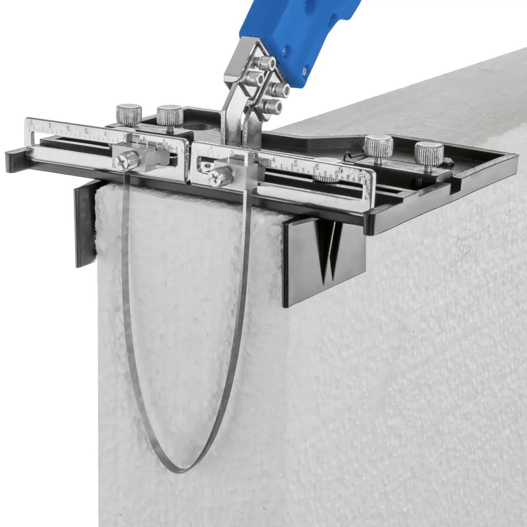 Nóż termiczny do cięcia styropianu z wycinarką do gniazdek 250 mm 500C 250 W - zestaw — zdjęcie 8