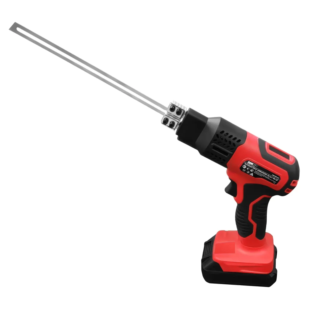 Nóż termiczny do styropianu bezprzewodowy 200 mm 500C 140 W - zestaw — zdjęcie 3