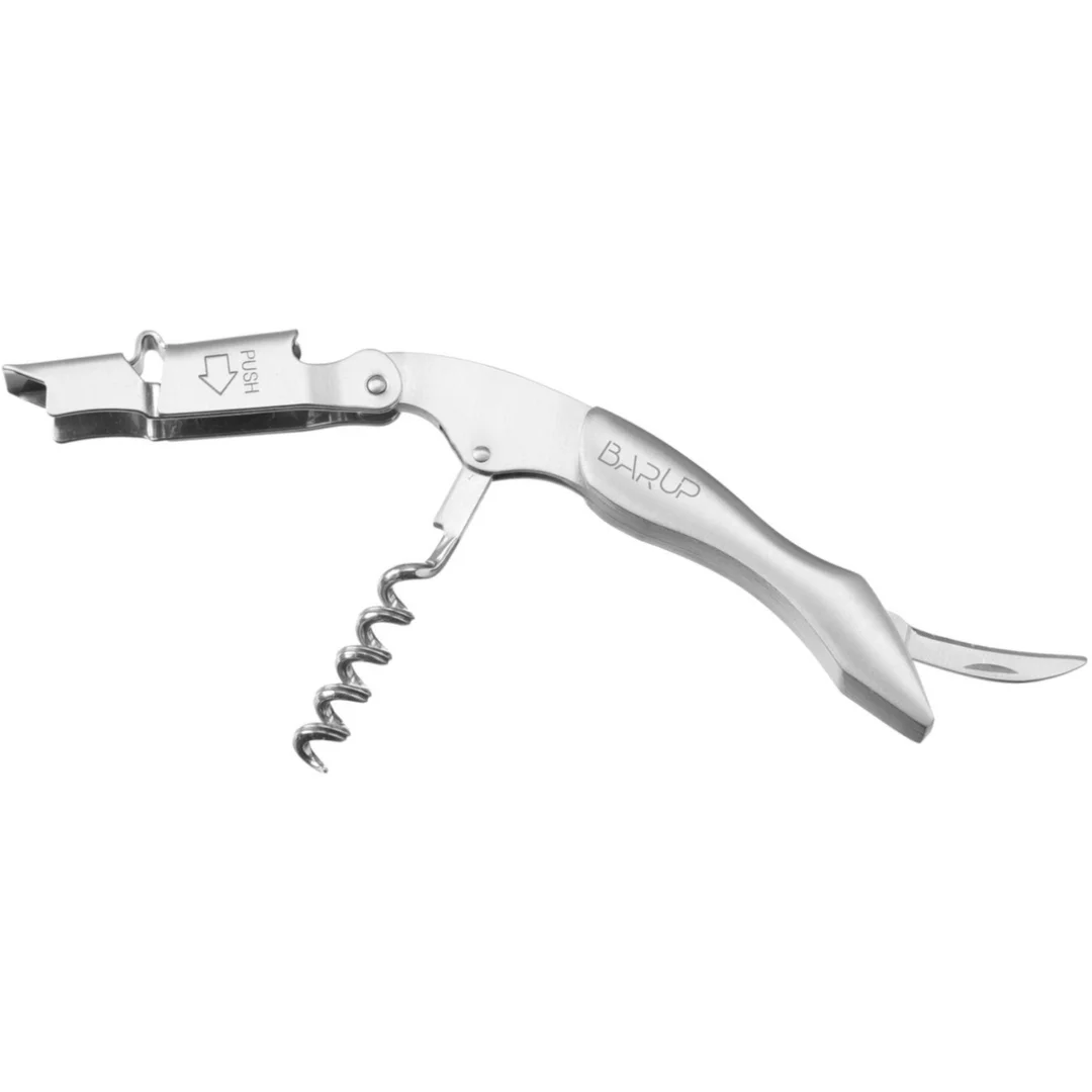 Otwieracz kelnerski do butelek 3w1 nożyk korkociąg dł. 120 mm — zdjęcie 2