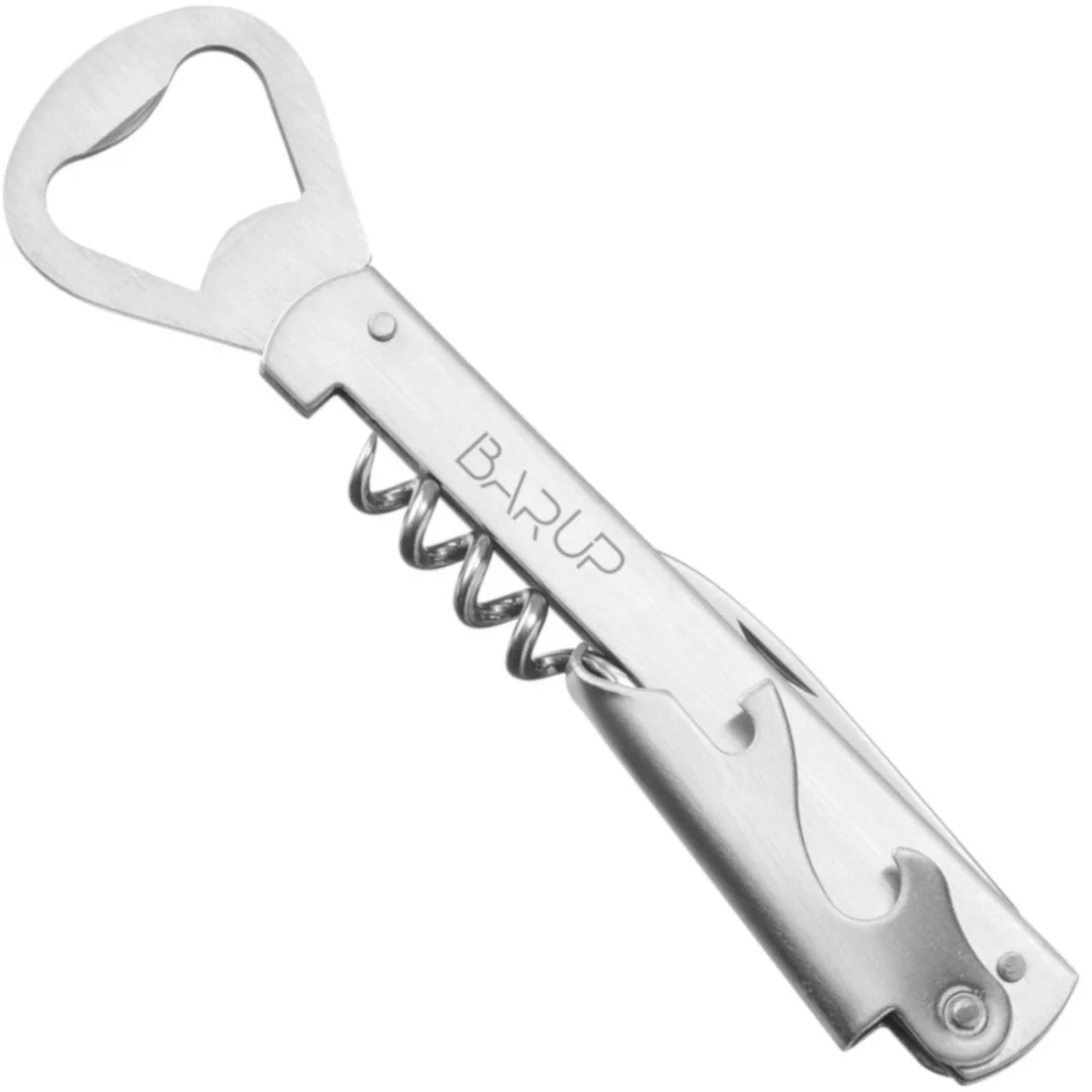 Otwieracz kelnerski do butelek 4w1 nożyk korkociąg dł. 142 mm — zdjęcie 3