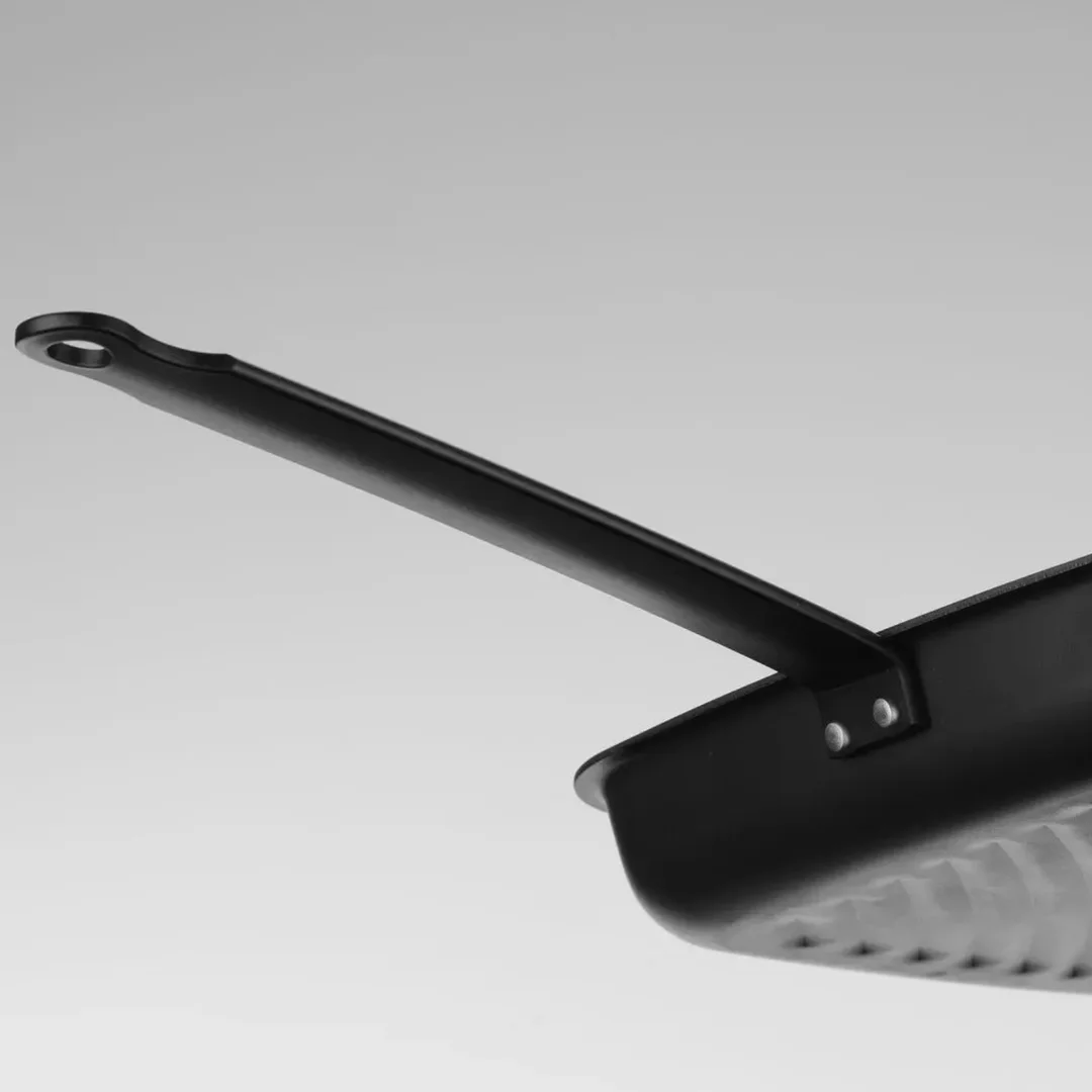 Patelnia do grillowania kwadratowa 480 x 282 x 80 mm — zdjęcie 6