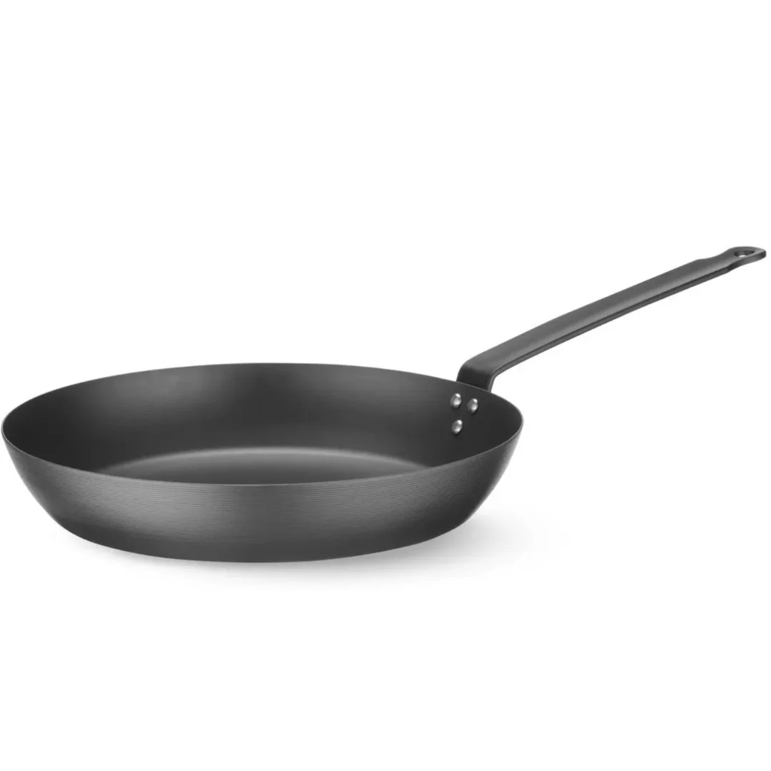 Patelnia do wszystkich typów kuchenek ze stali węglowej śr. 204 mm — zdjęcie 2