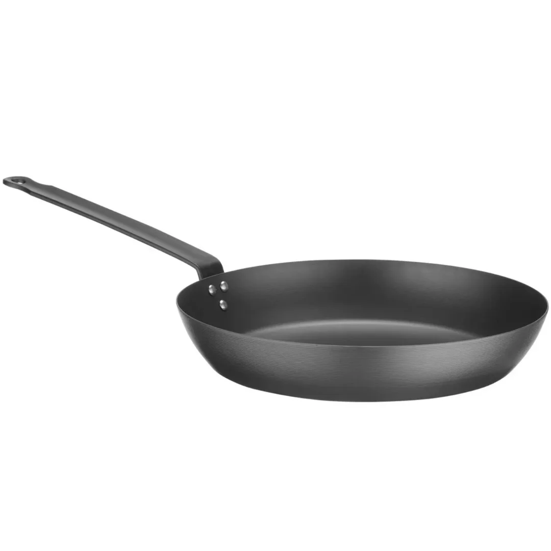 Patelnia do wszystkich typów kuchenek ze stali węglowej śr. 204 mm — zdjęcie 4