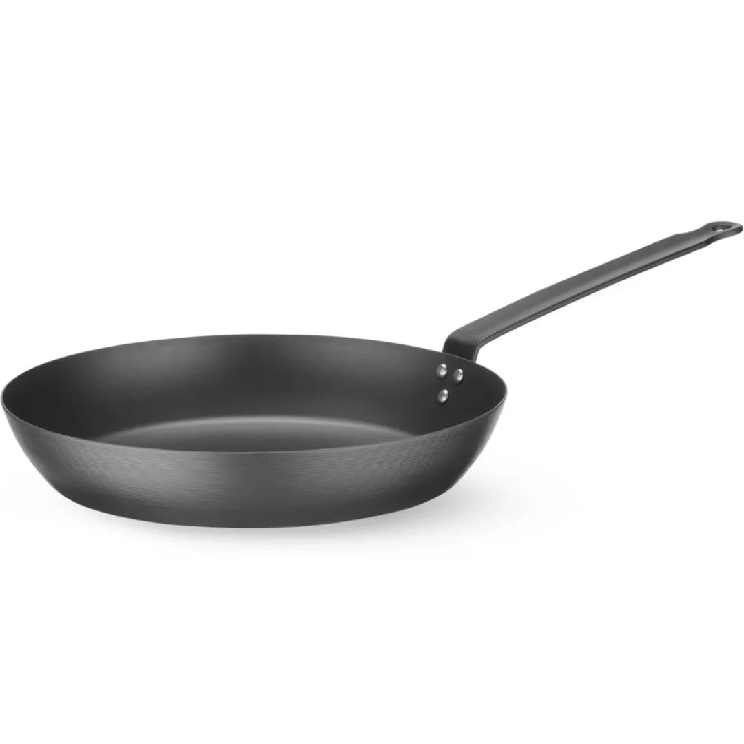 Patelnia do wszystkich typów kuchenek ze stali węglowej śr. 282 mm — zdjęcie 2