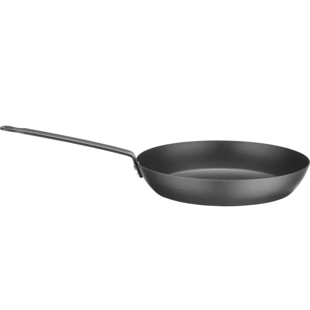 Patelnia do wszystkich typów kuchenek ze stali węglowej śr. 282 mm — zdjęcie 3