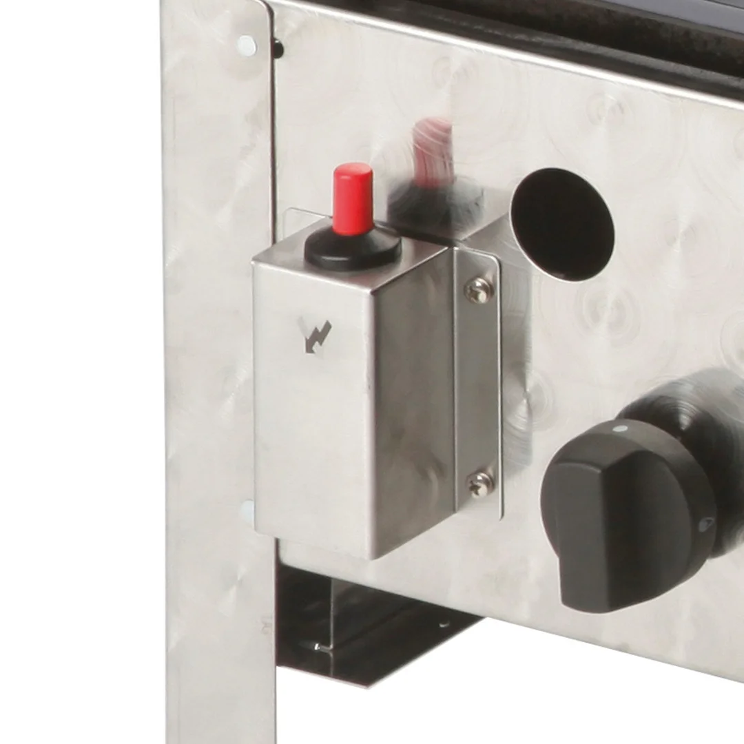 Patelnia gazowa grill gazowy z patelnią 3 - palnikowy PELVIS 10 kW — zdjęcie 5