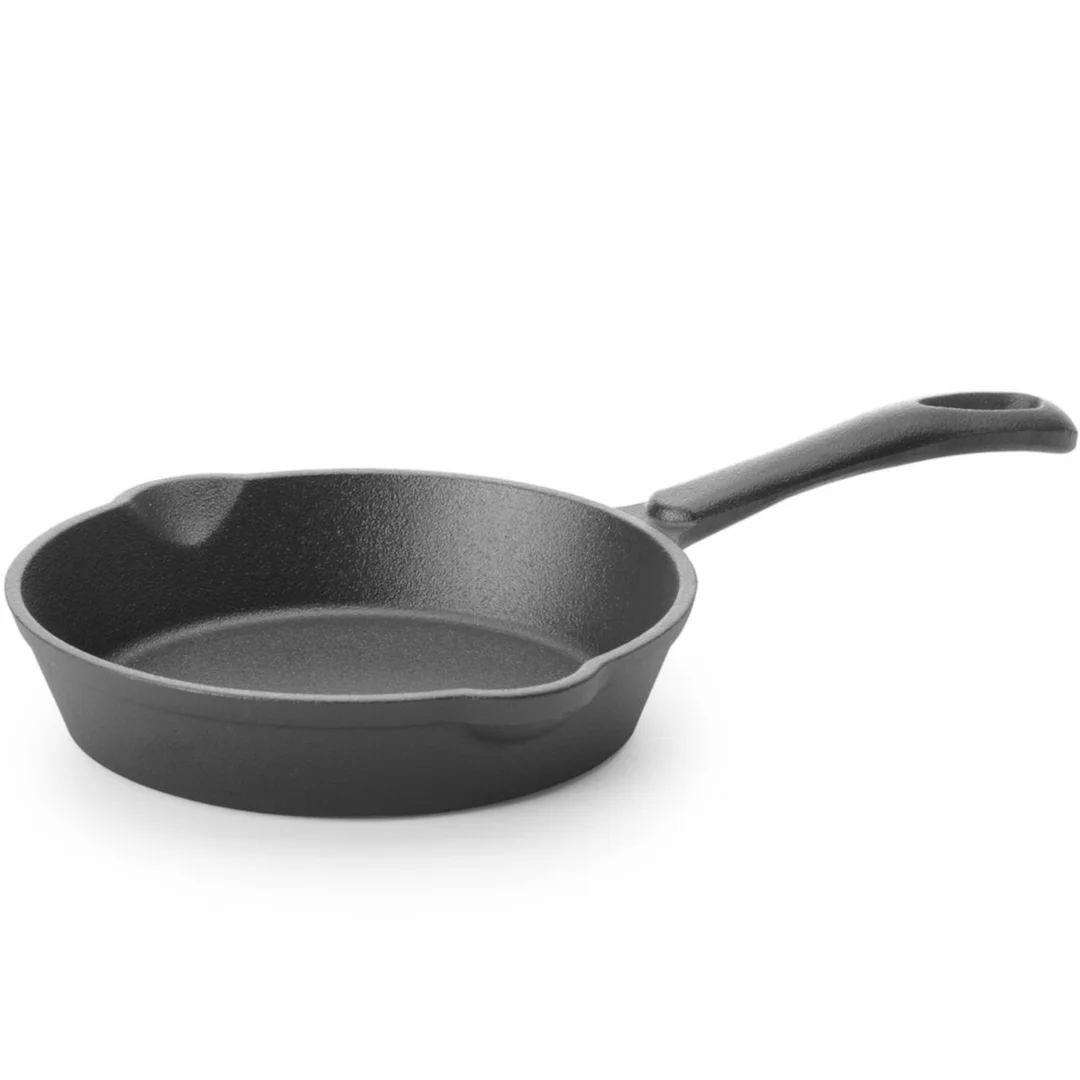 Patelnia żeliwna uniwersalna śr. 165 mm x 35 mm — zdjęcie 2