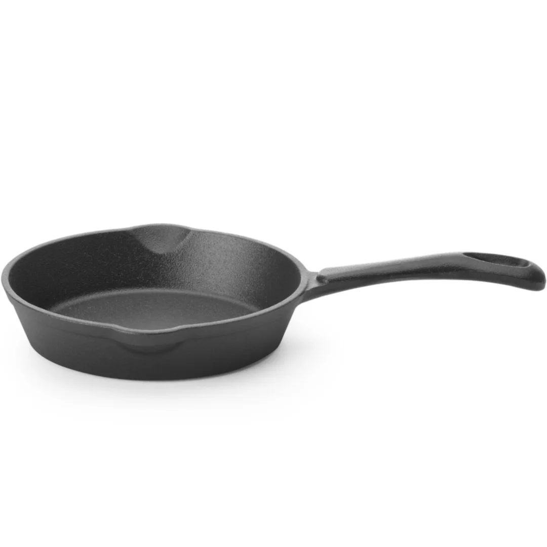 Patelnia żeliwna uniwersalna śr. 165 mm x 35 mm — zdjęcie 3